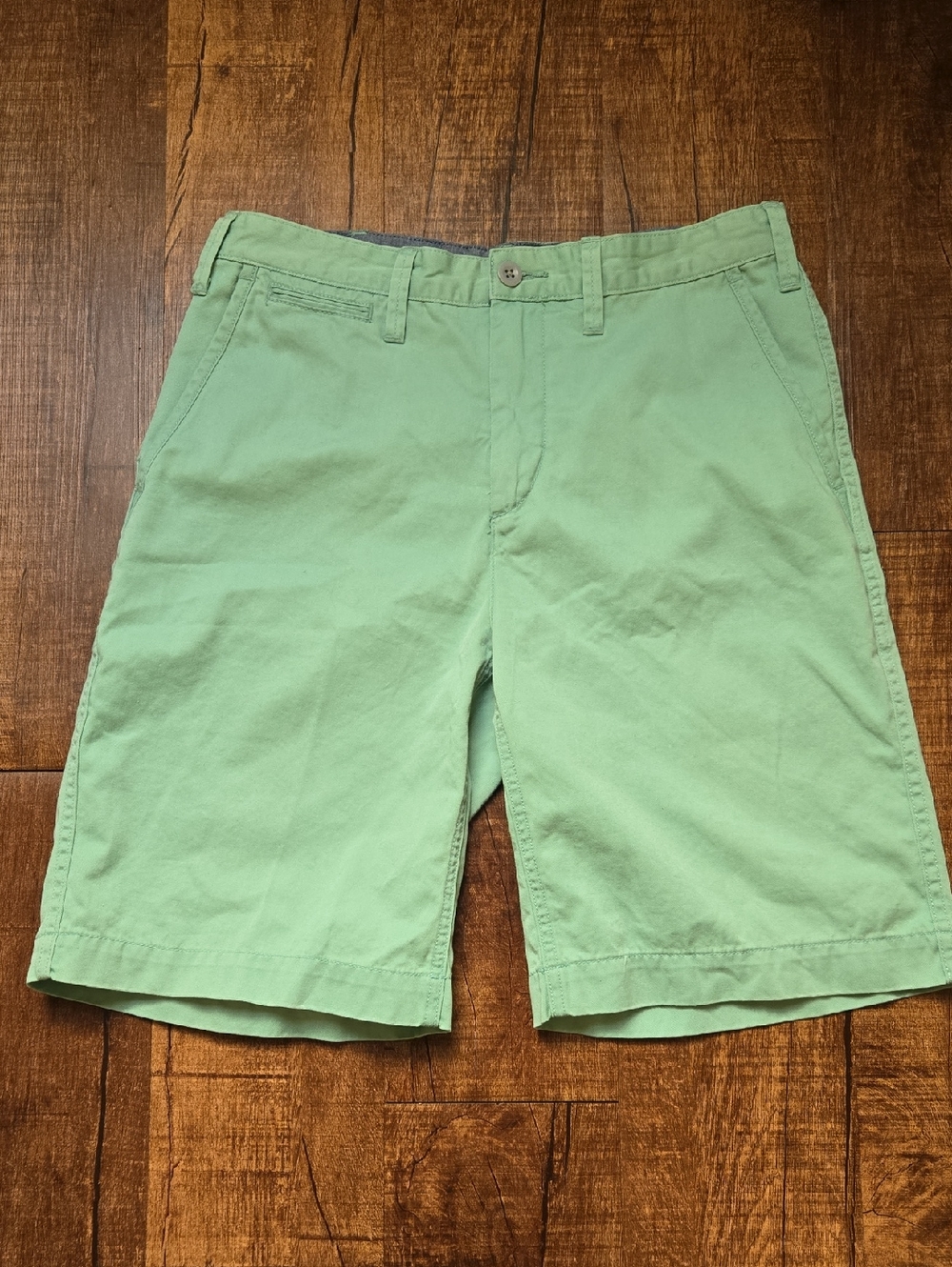 Polo‎ Ralph Lauren Green Cotton Shorts Relaxed Fit Classic Preppy 30